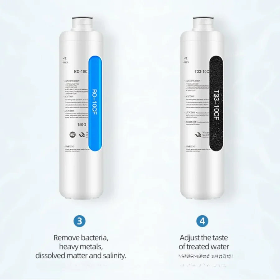 ازاله البكتيرا و المعادن الثقيله  فى المياه 