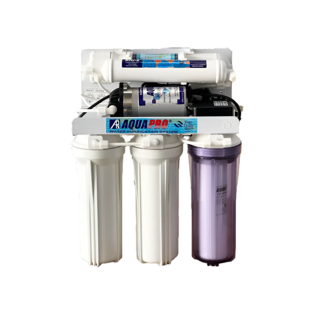 نظام 5 مراحل لتنقية مياه الشرب من Aquapro

